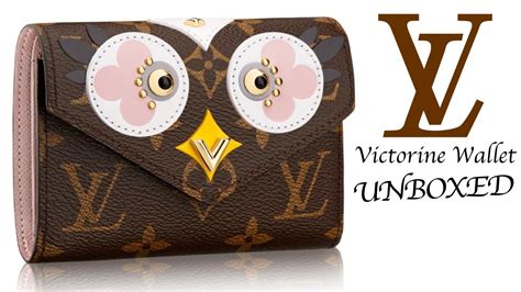 louis vuitton victorine owl wallet